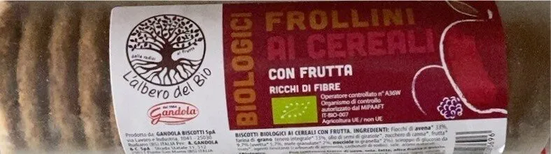Frollini ai cereali