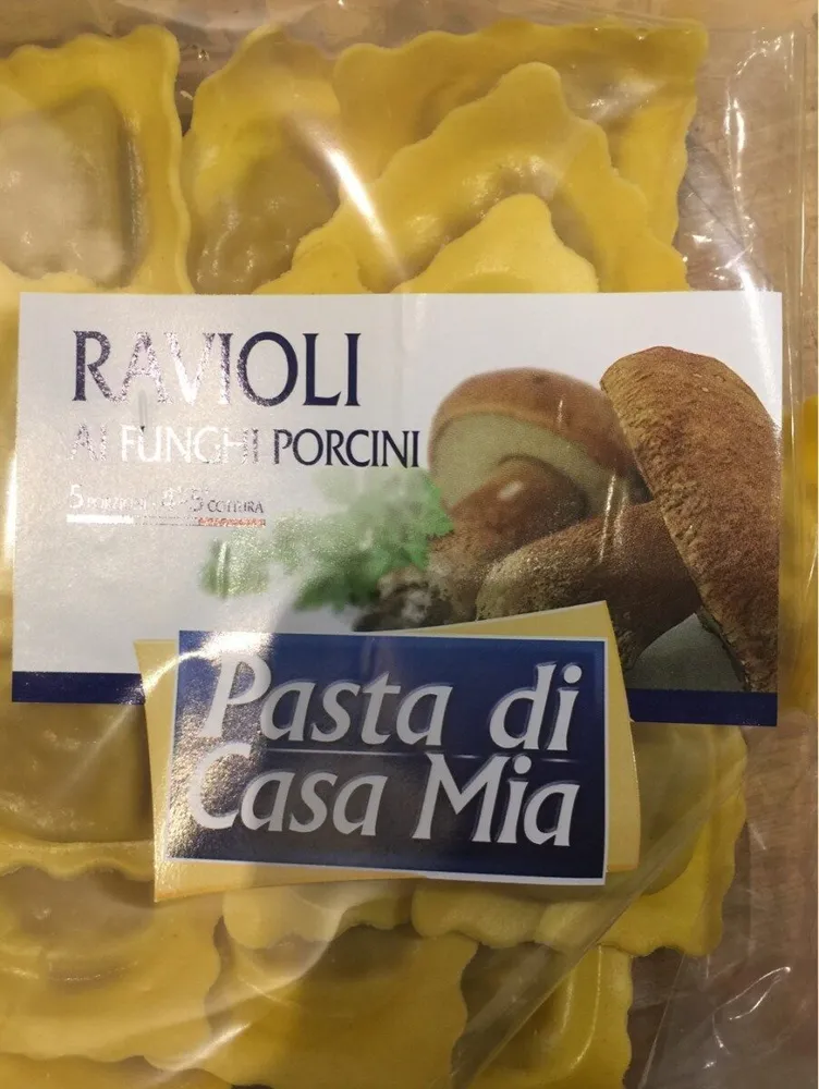 Ravioli ai funghi porcini