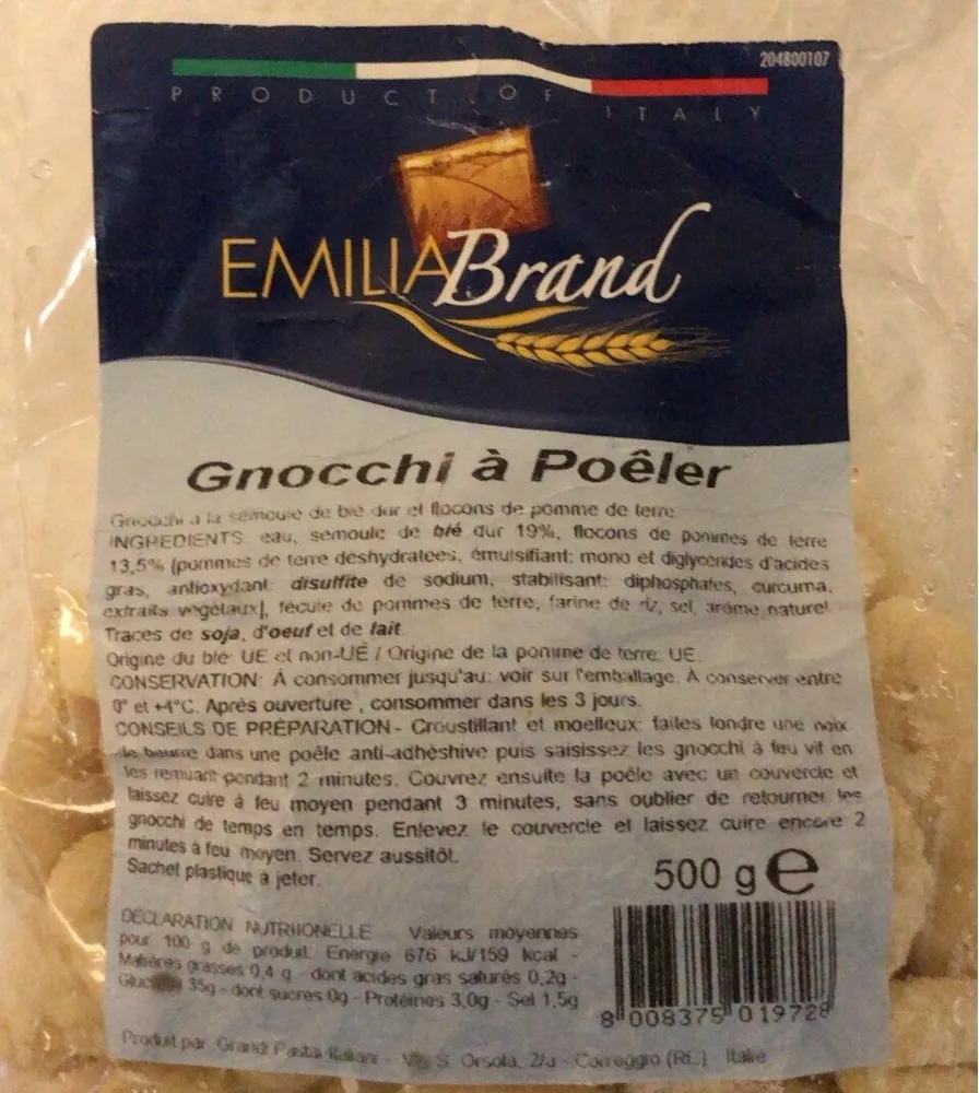 Gnocchi à Poêler