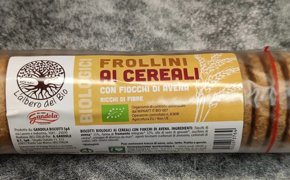 Frollini ai cereali