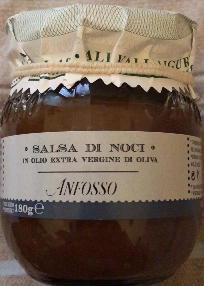 Anfosso Salsa Di Noci (180g Glas)