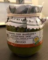 Pesto con basilico genovese dop