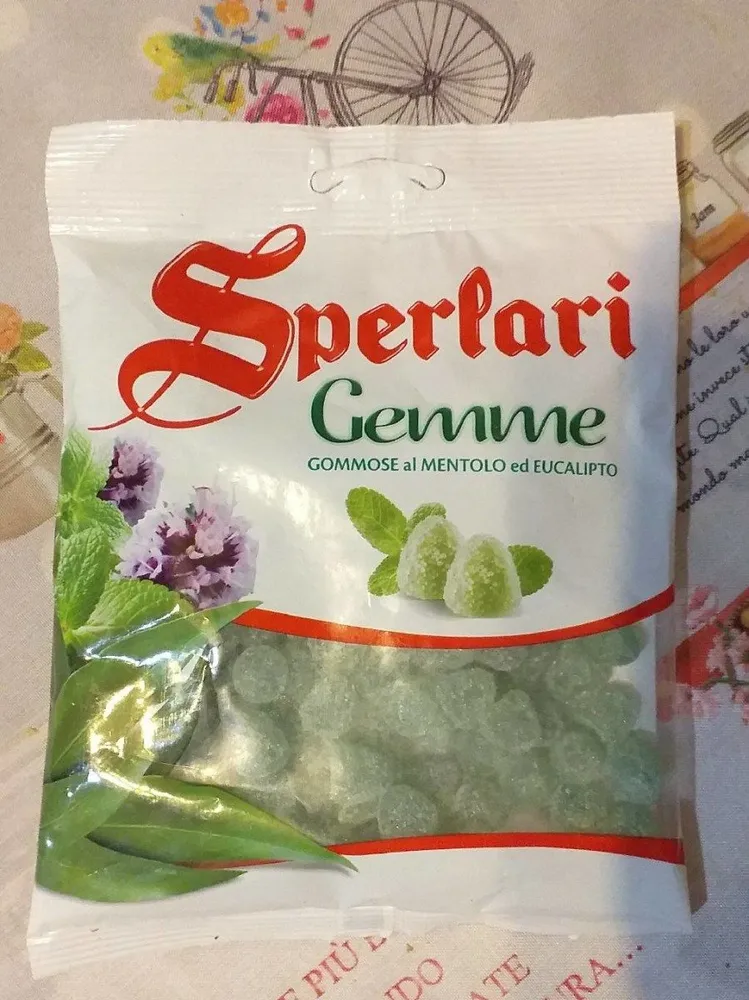 Gemme  gommose al mentolo ed eucalipto