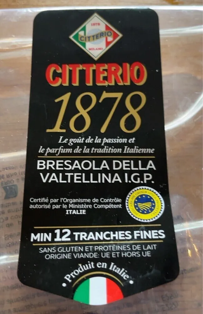 Bresaola della vatellina IGP