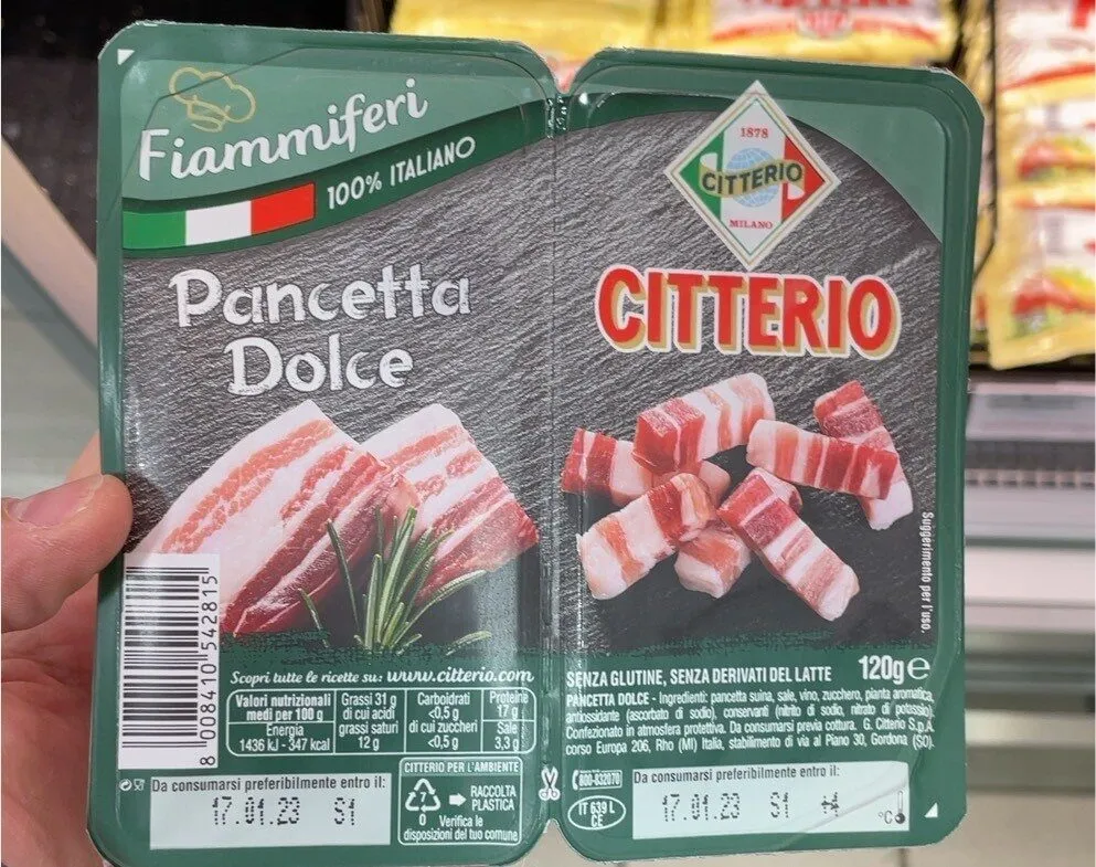 Pancetta dolce