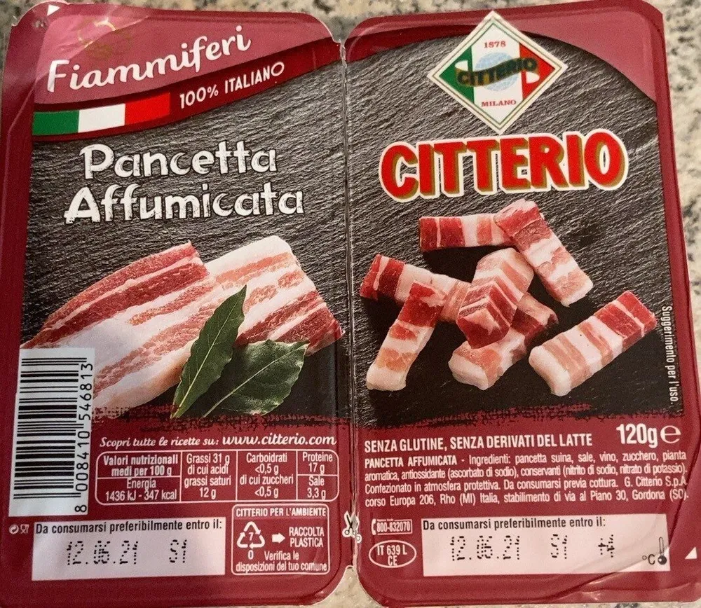 Pancetta affumicata
