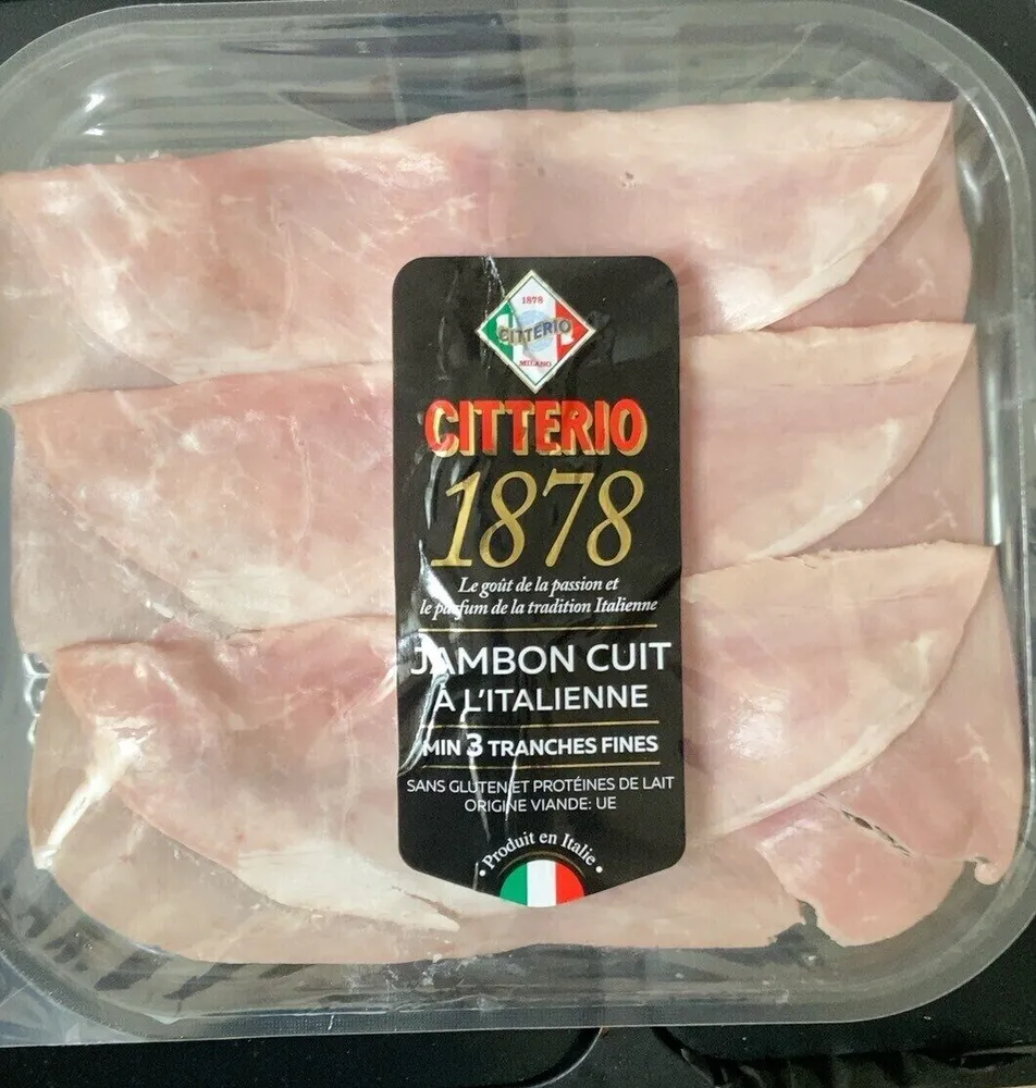 Jambon cuit à l’italienne