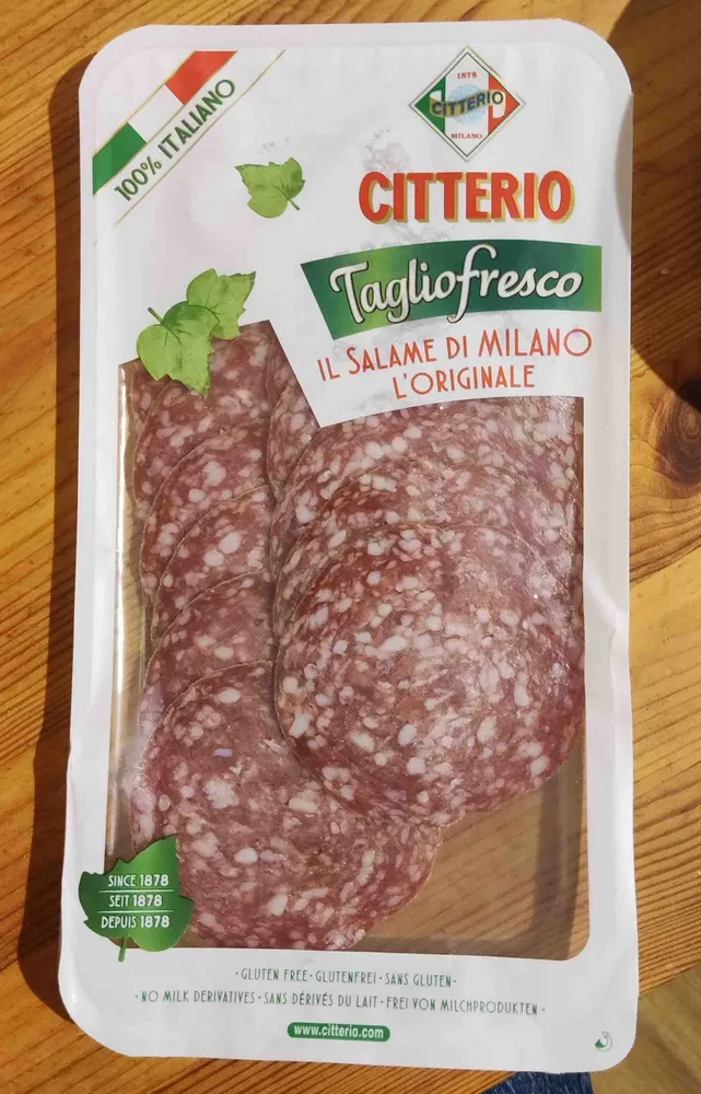 Tagliofresco Il Salame di Milano L'originale