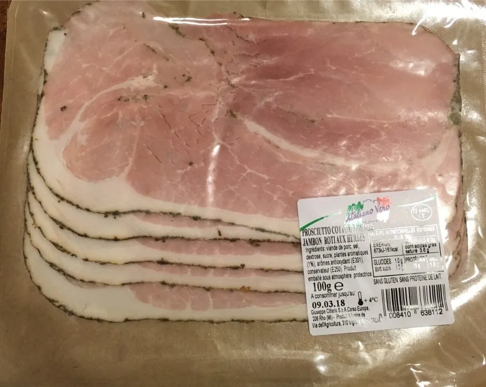 Prosciutto Cotto Grigliato