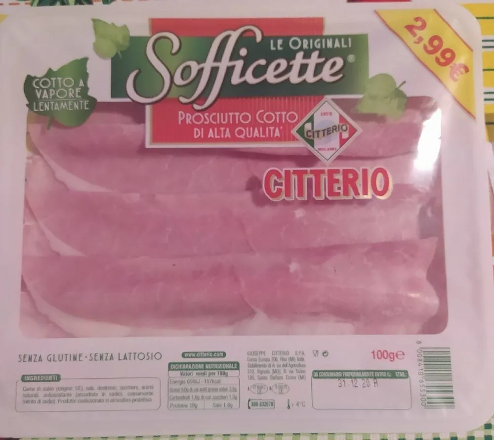 Prosciutto cotto