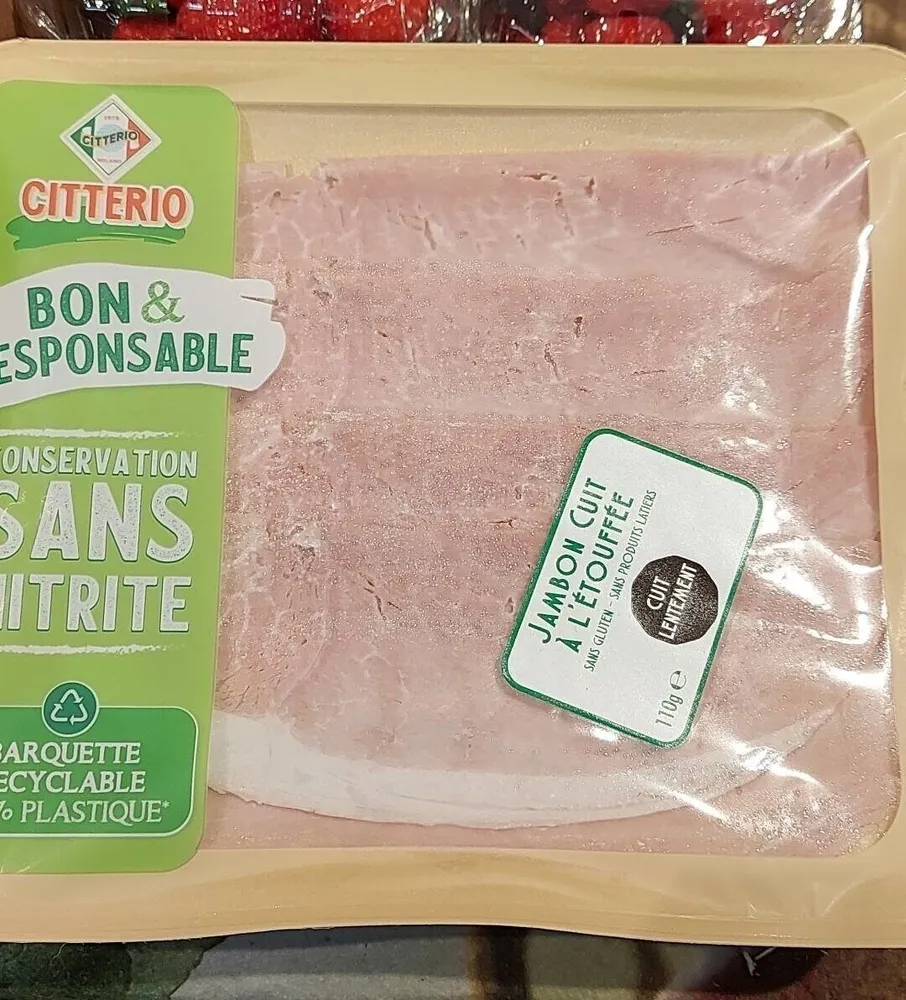 Jambon sans nitrites