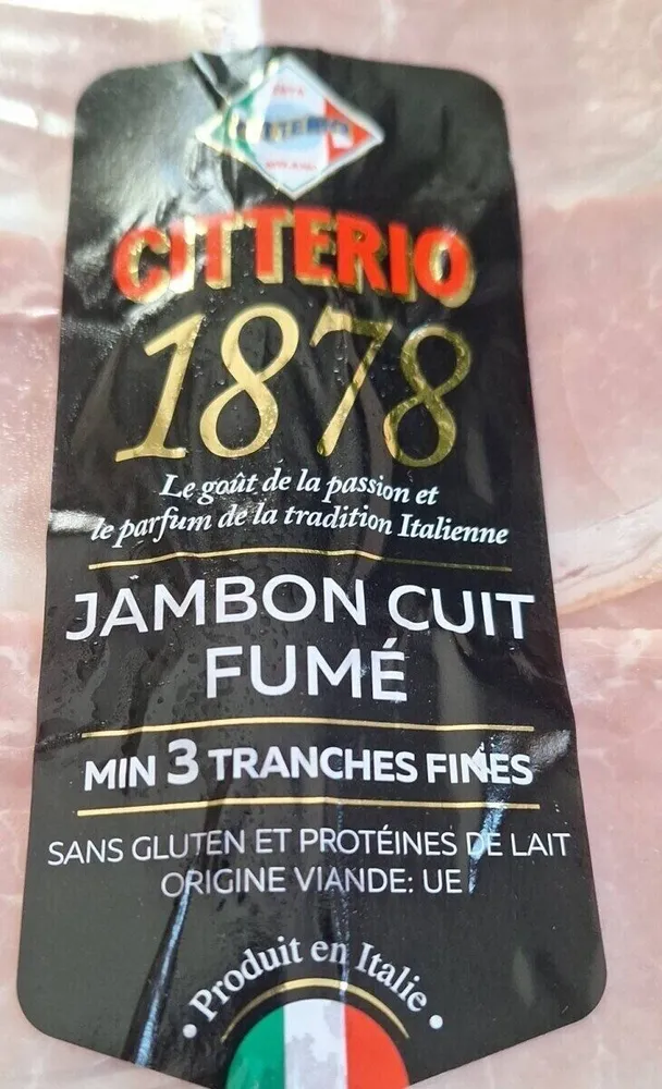 Smoked cooked ham