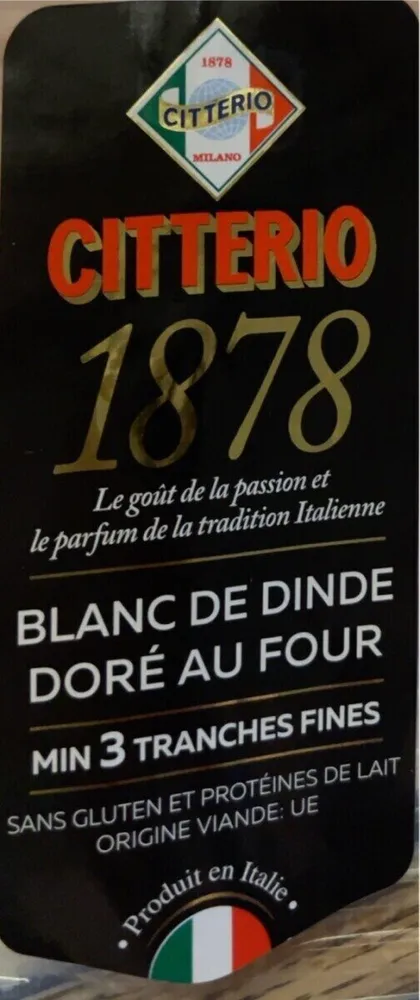 Blanc de dinde doré au four