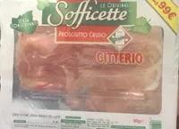 Proscuitto crudo