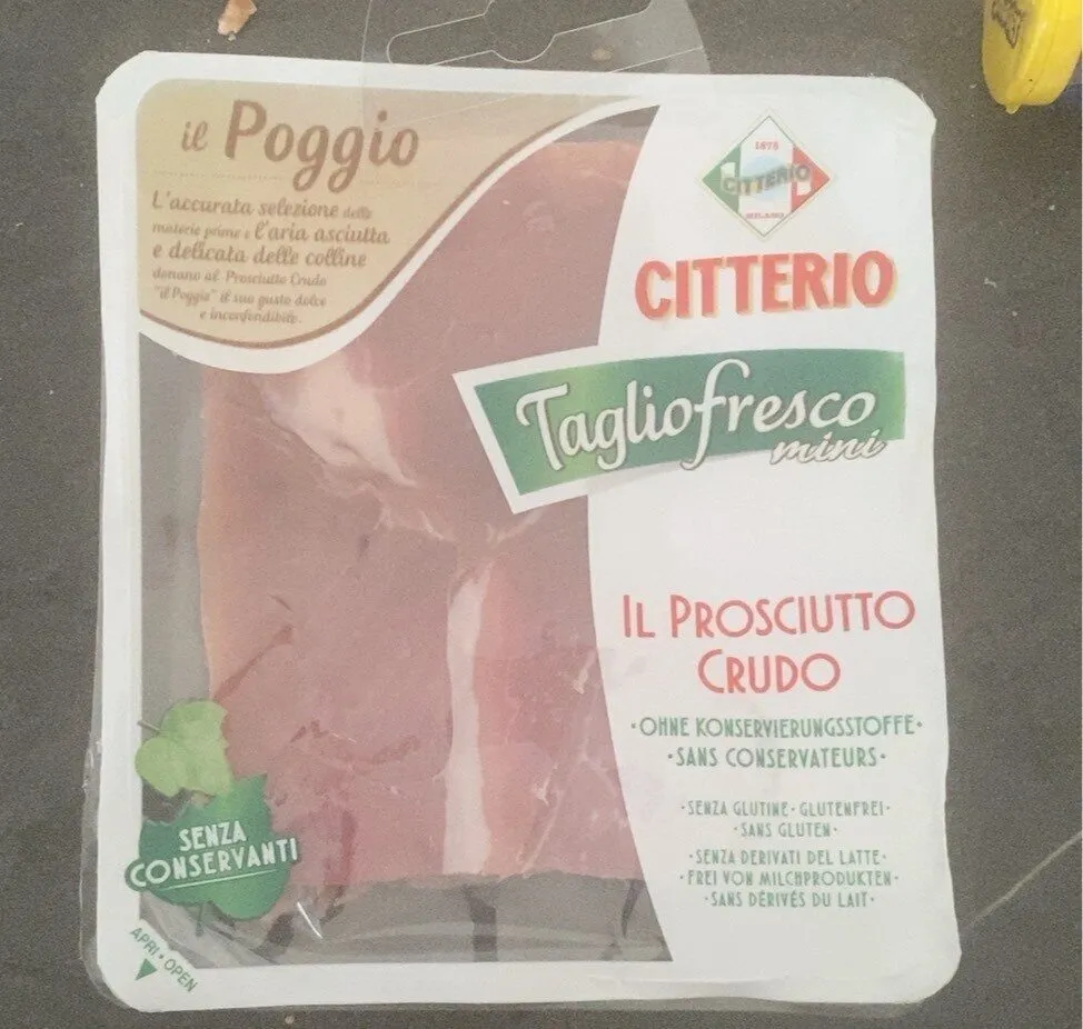 Il prosciutto crudo