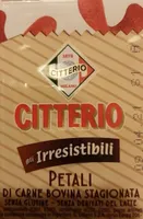 Petali di carne bovina stagionata