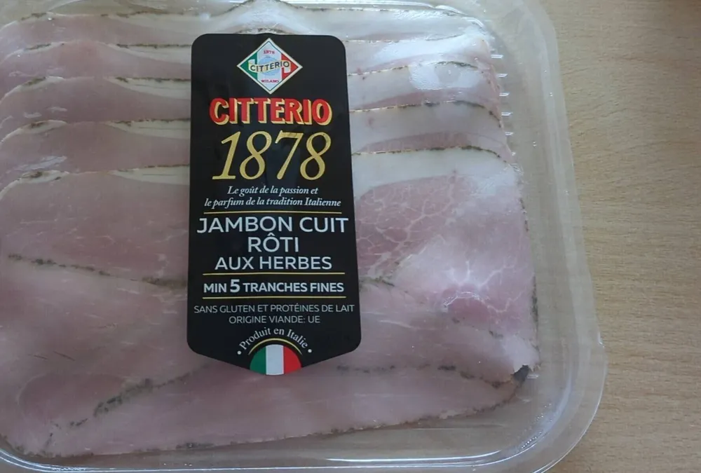 Jambon cuit aux herbes