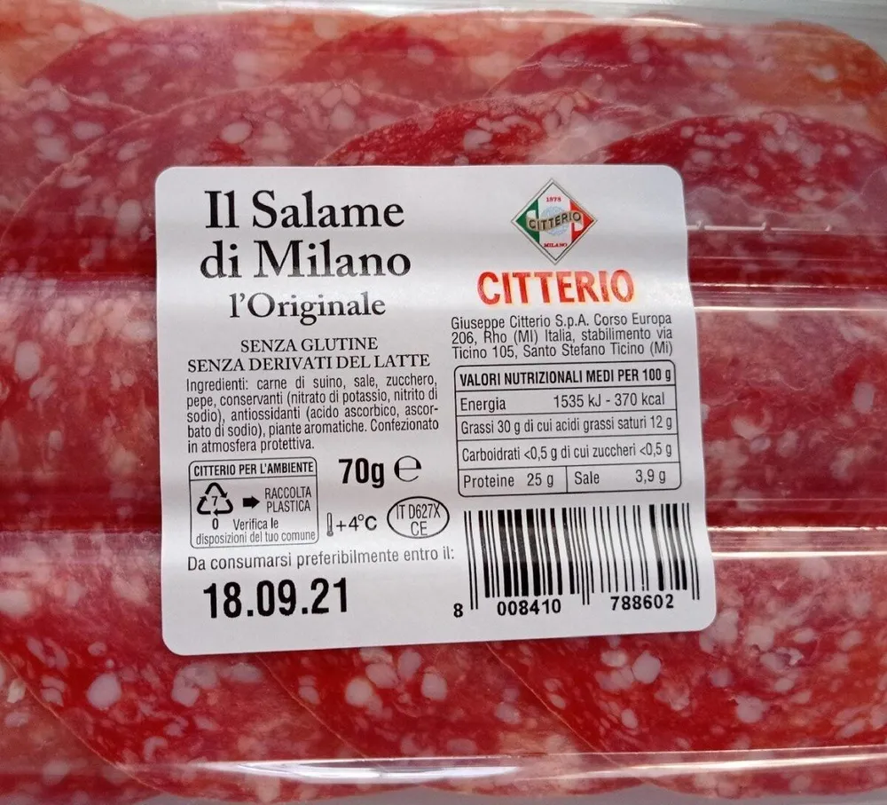 Il salame di Milano
