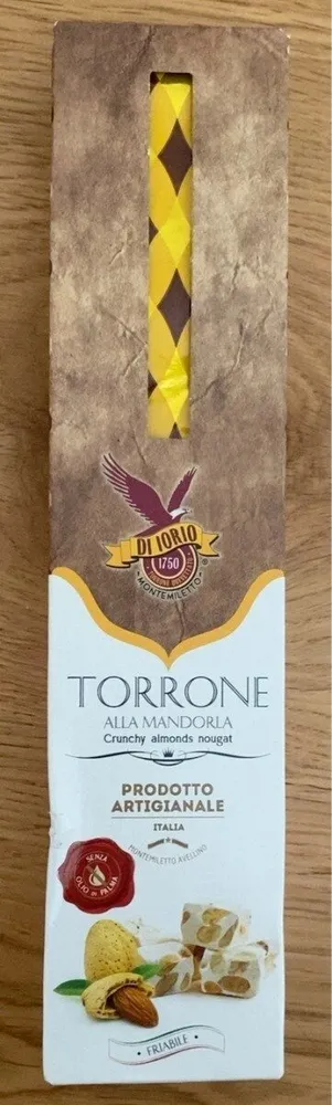 Torrone alla mandorla