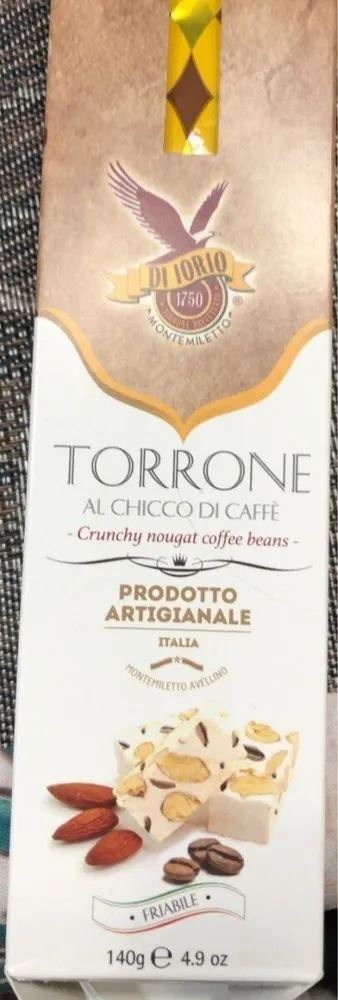 Torrone al chicco di caffè