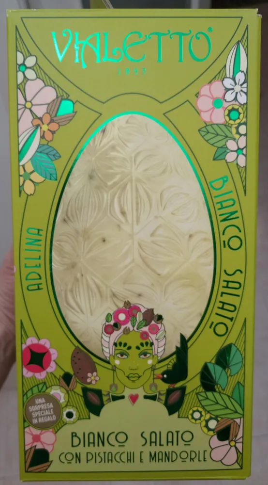 Bianco salato con pistacchi e mandorle