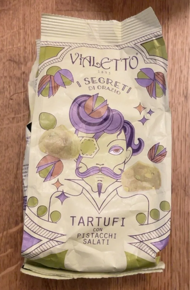 Tartufi con pistacchi salati