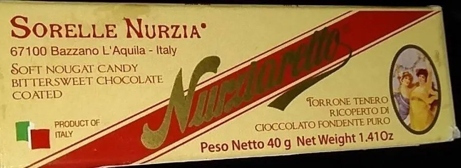 Turrón tierno recubierto de chocolate fondant puro