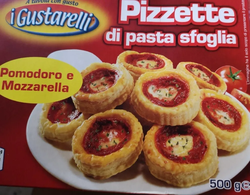 Pizzette di pasta sfoglia