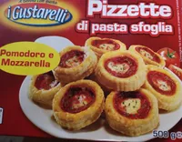 Pizzette di pasta sfoglia