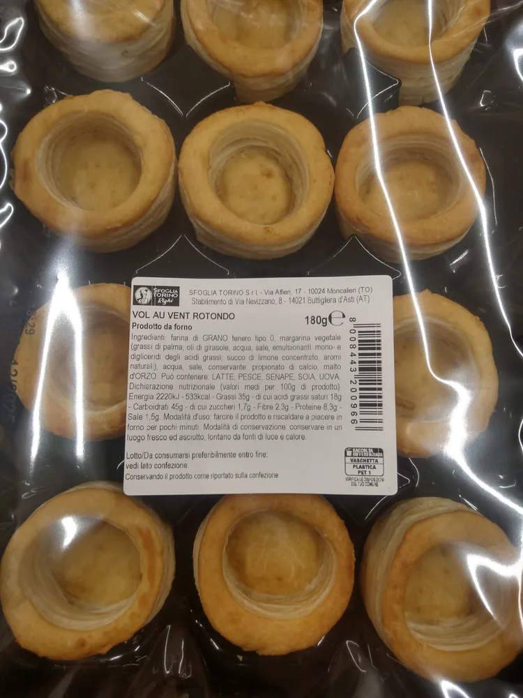 Vol au vent rotondo