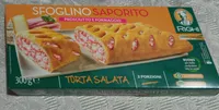 Sfoglino saporito prosciutto e formaggio