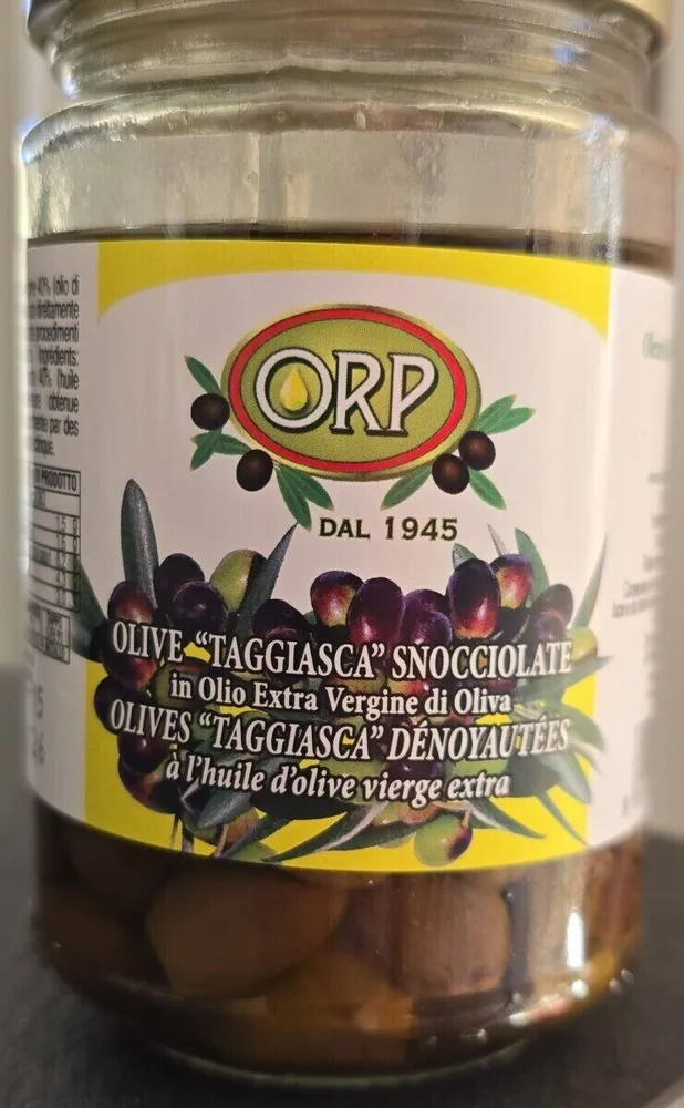 Olives Taggiasca Dénoyautées