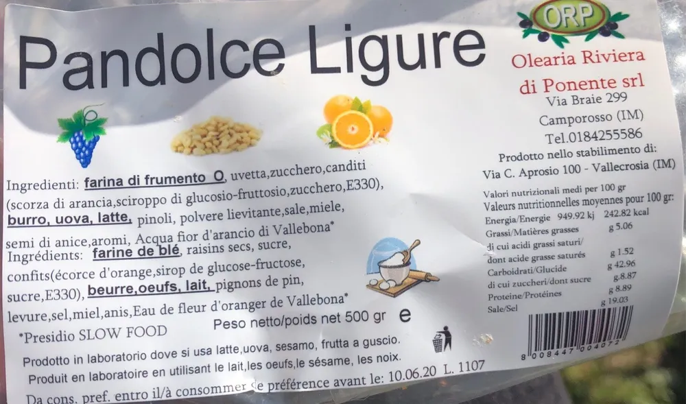 Pandolce Ligure