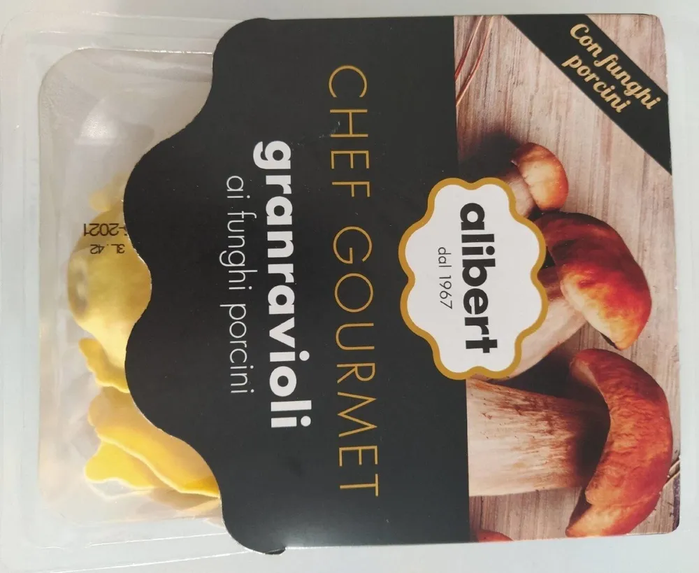 Granravioli ai funghi porcini