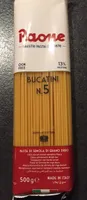 Bucatini n.5 pâte de blé dur