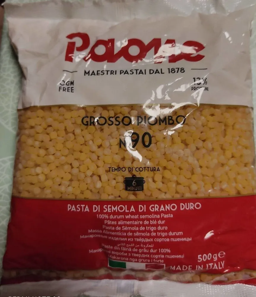 Paone Pates Gros Plomb "Grosso Piombo" 500GR