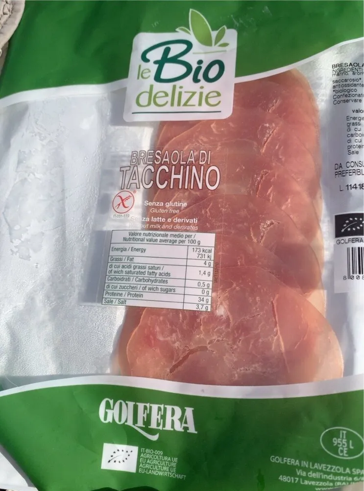Bresaola di tacchino