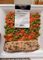 Filetto di salmone con verdure