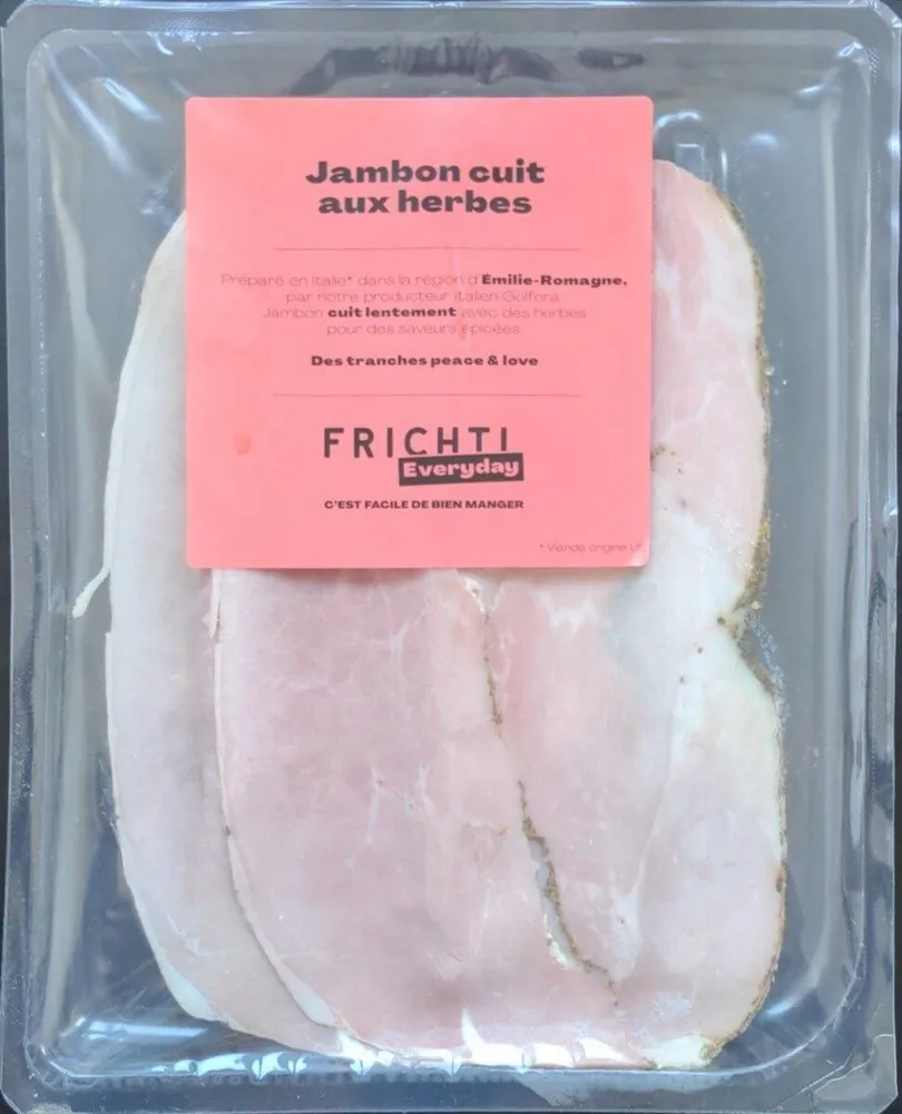 Jambon cuit aux herbes