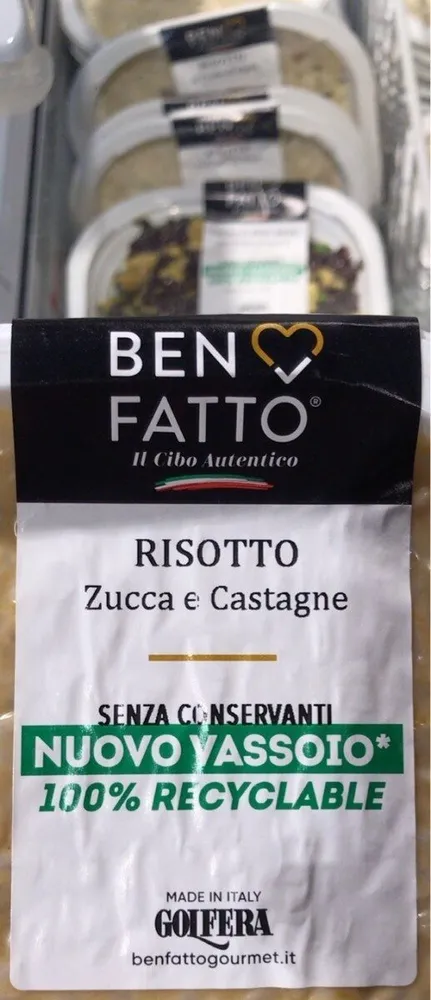 Risotto zucca e castagne