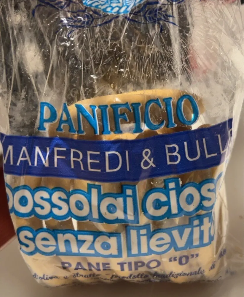 Bossolai Ciosoti senza lievito