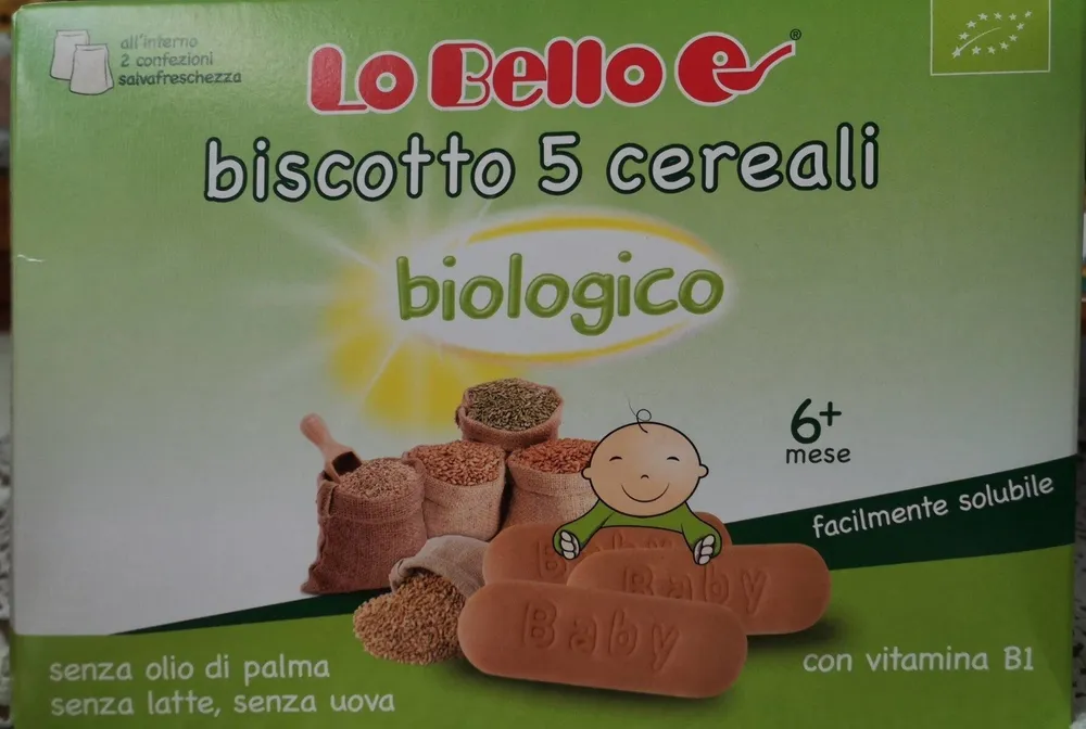Biscotto 5 cereali biologico