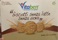 Biscotti senza latte senza uova