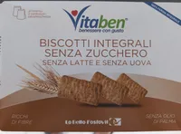 Biscotti integrali senza zucchero
