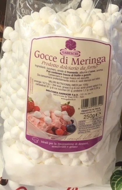 Gocce di meringa