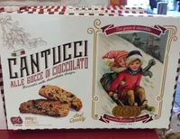 Cantucci alle gocce di cioccolato