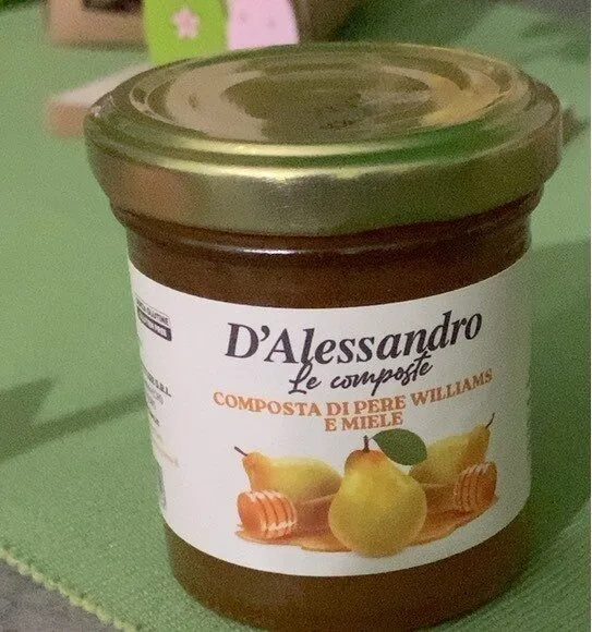 Composta pere e miele