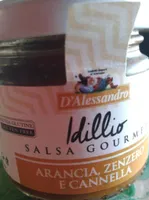 Salsa gourmet arancia zenzero cannella