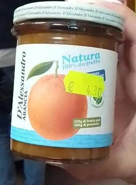 Marmellata arancia