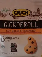 Ciokofroll con gocce di cioccolato